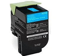Lexmark 70C1HC0 High Yield Laser Toner Cartridge Cyan