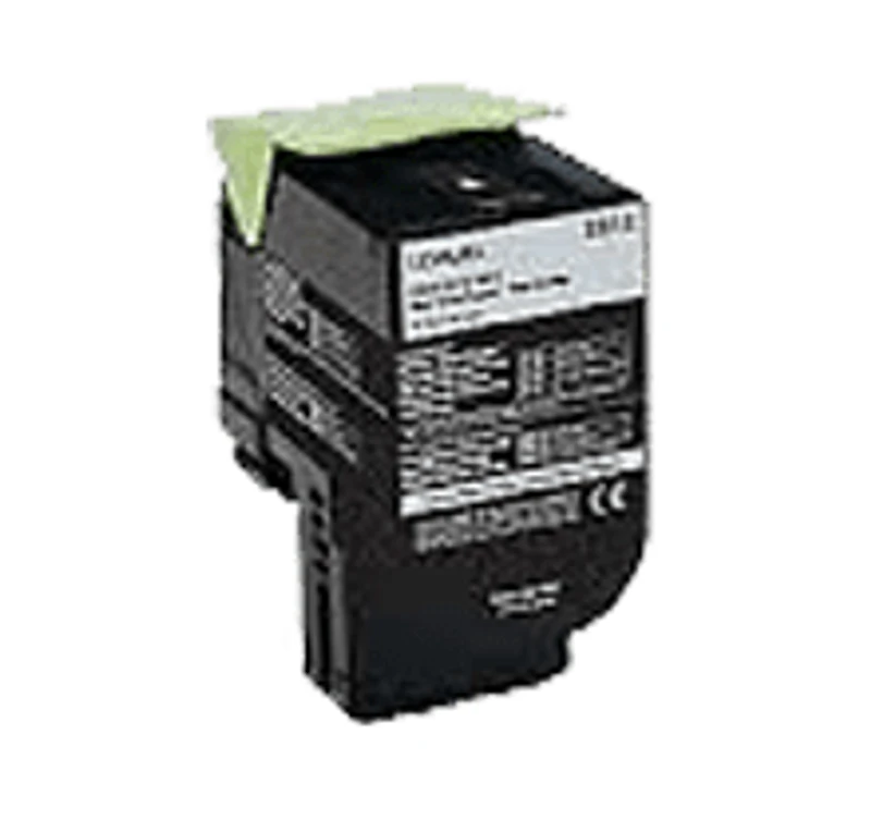 Lexmark 80C1HK0 Laser Toner Cartridge Black High Yield