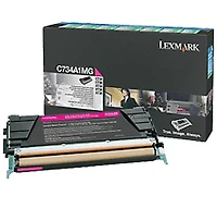 Lexmark C734A1MG Laser Toner Cartridge Magenta