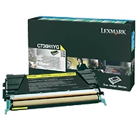 Lexmark C736H1YG Laser Toner Cartridge Yellow