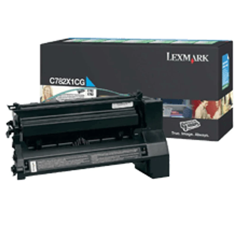 Lexmark / IBM C782X1CG Laser Toner Cartridge Cyan
