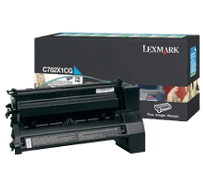 Lexmark / IBM C782X1CG Laser Toner Cartridge Cyan