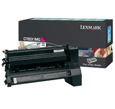 Lexmark / IBM C782X1MG Laser Toner Cartridge Magenta