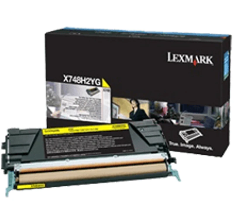 Lexmark/ IBM X748H1YG Laser Toner Cartridge Yellow