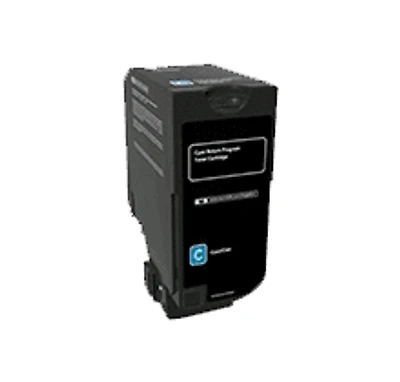 Lexmark IBM 74C10C0 Cyan Laser Toner Cartridge