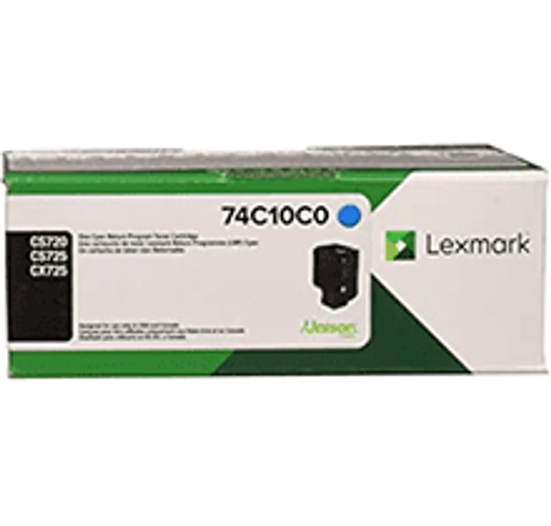Lexmark IBM 74C1HC0 Cyan Laser Toner Cartridge