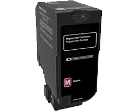 MADE IN CANADA Lexmark IBM 74C1HM0 Magenta Laser Toner Cartridge