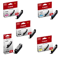 Canon High Yield PGI-270XL-BK / CLI-271XL Ink / Inkjet Cartridge Set