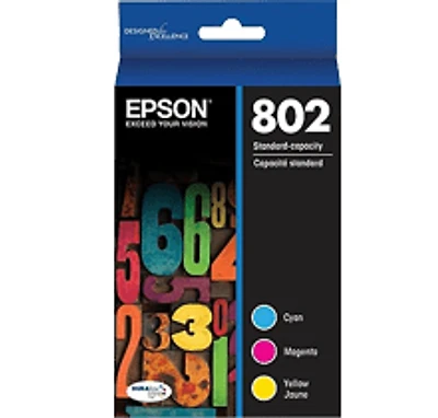 Epson T802520 Ink / Inkjet Color Multi Pack Cyan Magenta Yellow