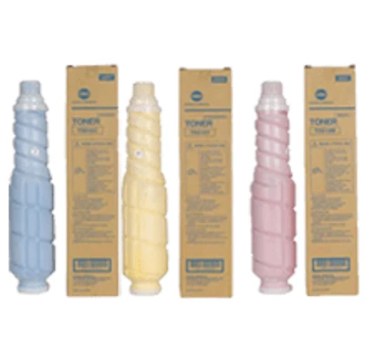 KONICA MINOLTA TN510 Laser Toner Cartridge Color Set Cyan Yellow Magenta