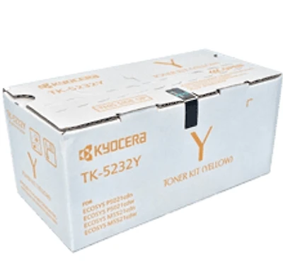 KYOCERA MITA TK-5232Y Laser Toner Cartridge Yellow