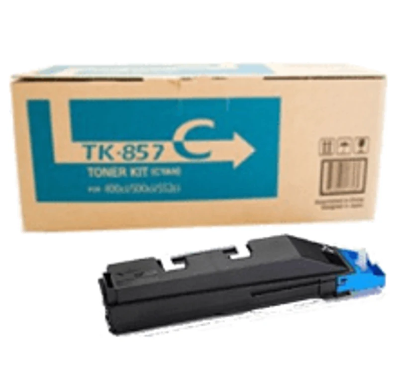KYOCERA MITA TK-857C Laser Toner Cartridge Cyan