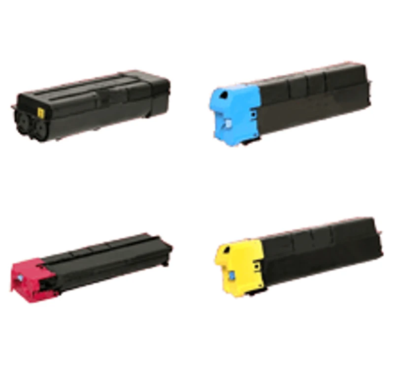 KYOCERA MITA TK-8707 Laser Toner Cartridge Set Black Cyan Yellow Magenta