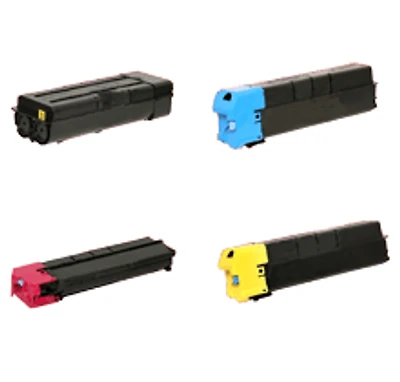 KYOCERA MITA TK-8707 Laser Toner Cartridge Set Black Cyan Yellow Magenta