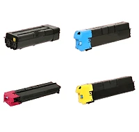 KYOCERA MITA TK-8707 Laser Toner Cartridge Set Black Cyan Yellow Magenta