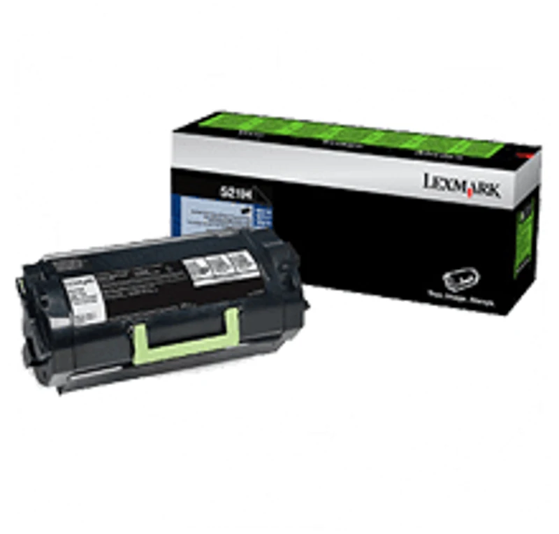 Lexmark 52D1H00 (521H) Laser Toner Cartridge High Yield Black