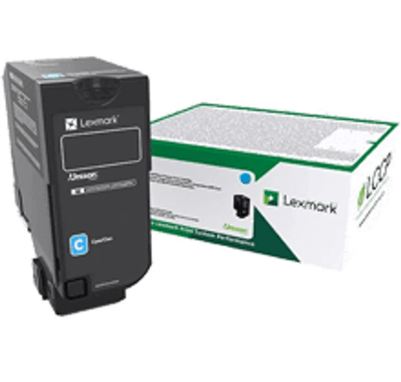 Lexmark 74C10C0 Laser Toner Cartridge Cyan