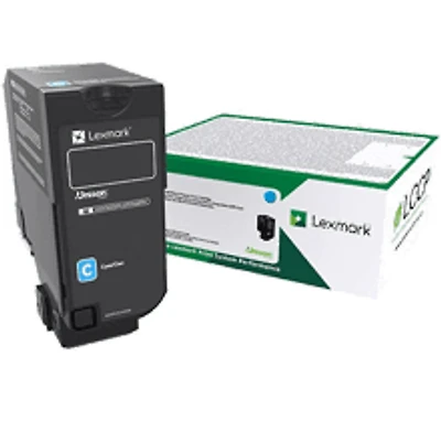 Lexmark 74C10C0 Laser Toner Cartridge Cyan