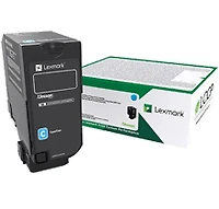 Lexmark 74C10C0 Laser Toner Cartridge Cyan