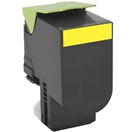 Lexmark 80C1SY0 Laser Toner Cartridge Yellow