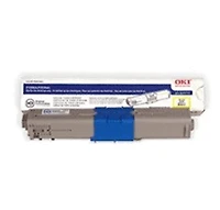 Okidata Laser Toner Cartridge Yellow
