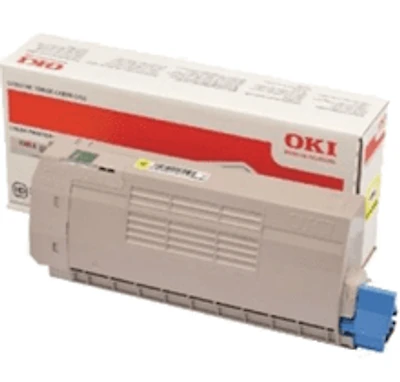 Okidata Laser Toner Cartridge Yellow