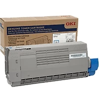 Okidata 46507603 Laser Toner Cartridge Cyan