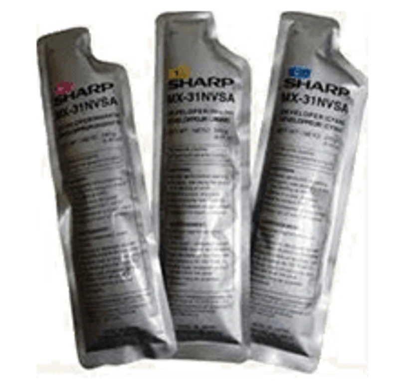 Sharp MX31NVSA Developer Cartridge Tri-Color