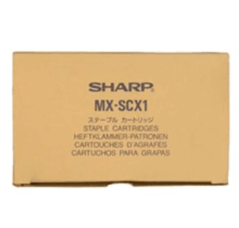 Sharp MXSCX1 Laser Staple Cartridge Box of 3