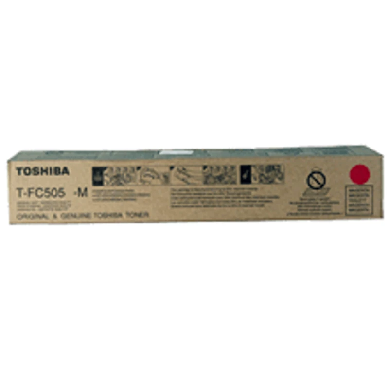TOSHIBA TFC505UM Laser Toner Cartridge Magenta