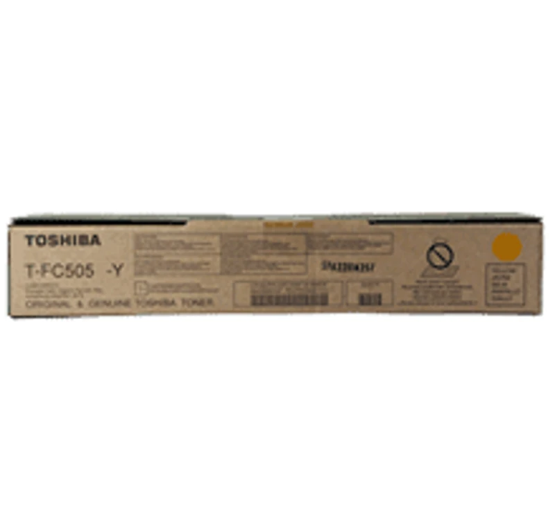 TOSHIBA TFC505UY Laser Toner Cartridge Yellow