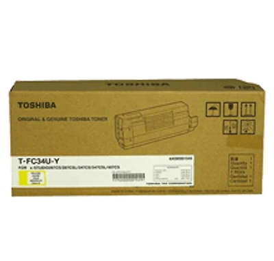 TOSHIBA TFC34UY Laser Toner Cartridge Yellow
