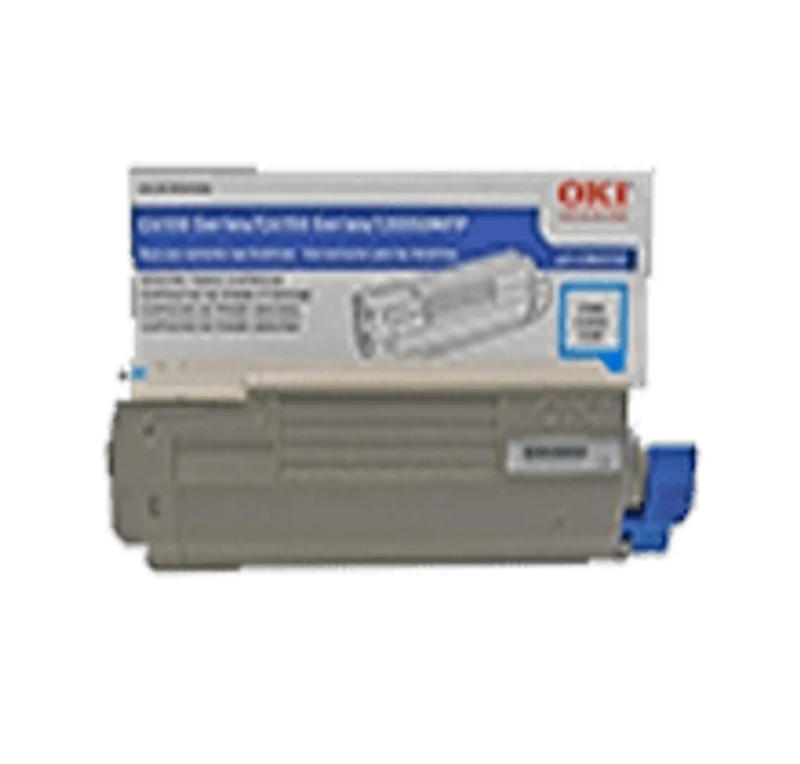 Okidata 43865719 Laser Toner Cartridge Cyan