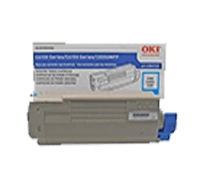Okidata 43865719 Laser Toner Cartridge Cyan