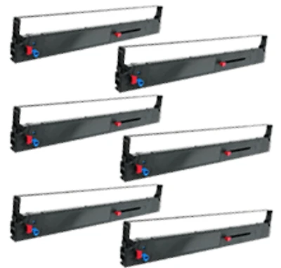 6 Pack Okiadata 41708209 laser Toner Cartridge Black