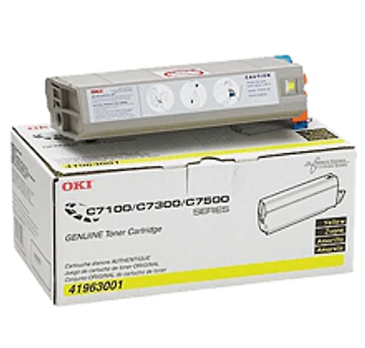Okidata Laser Toner Cartridge Yellow