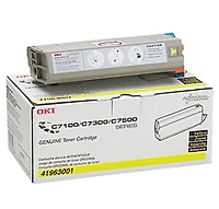 Okidata Laser Toner Cartridge Yellow