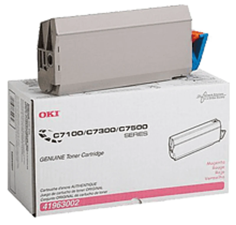 Okidata 41963002 Laser Toner Cartridge Magenta