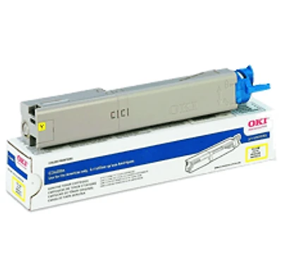 Okidata Laser Toner Cartridge Yellow High Yield