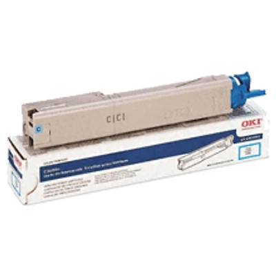Okidata Laser Toner Cartridge Cyan High Yield