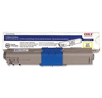 Okidata 44469701 Laser Toner Cartridge Yellow