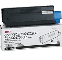 Okidata Laser Toner Cartridge Black High Yield