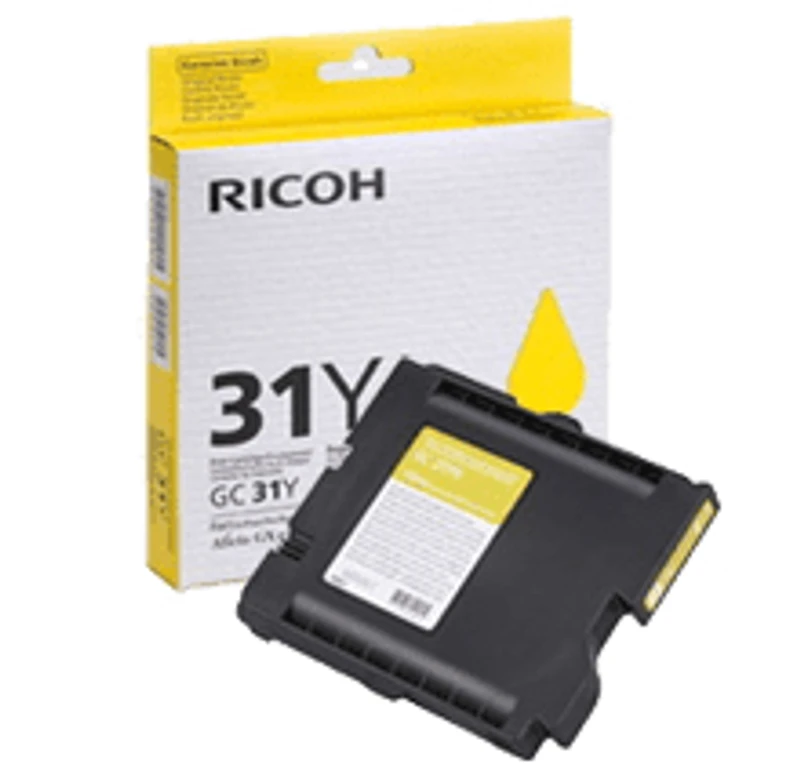 Ricoh 405691 (GC-31Y) INK/INKJET Cartridge Yellow