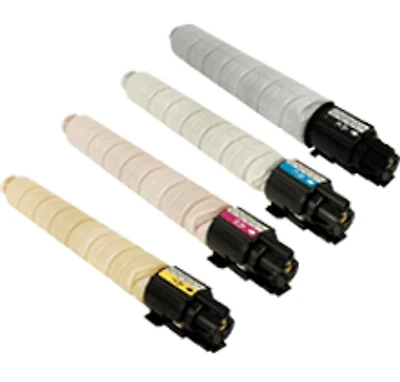 Ricoh MPC- Laser Toner Cartridge Set Black Cyan Magenta Yellow