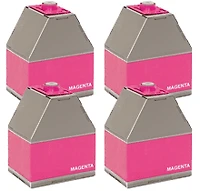 Ricoh 888233 Laser Toner Cartridge Magenta 4 Per Box