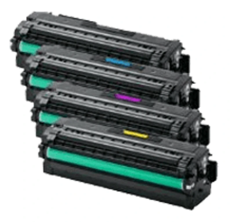 Samsung C2620 / C2670 Laser Toner Cartridge Set Black Yellow Cyan Magenta