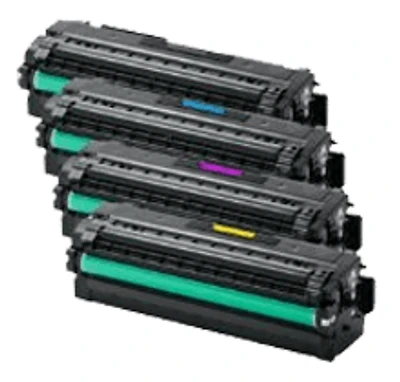 Samsung C2620 / C2670 Laser Toner Cartridge Set Black Yellow Cyan Magenta