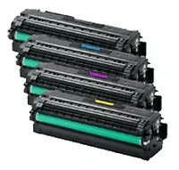 Samsung C2620 / C2670 Laser Toner Cartridge Set Black Yellow Cyan Magenta