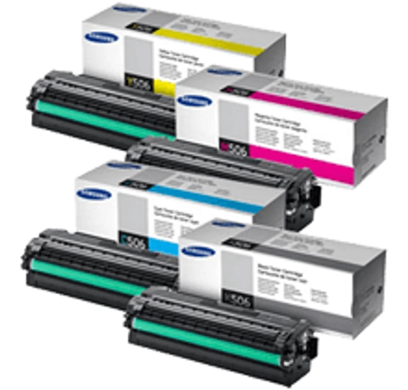 Samsung CLP-680 Laser Toner Cartridge Set Black Cyan Yellow Magenta