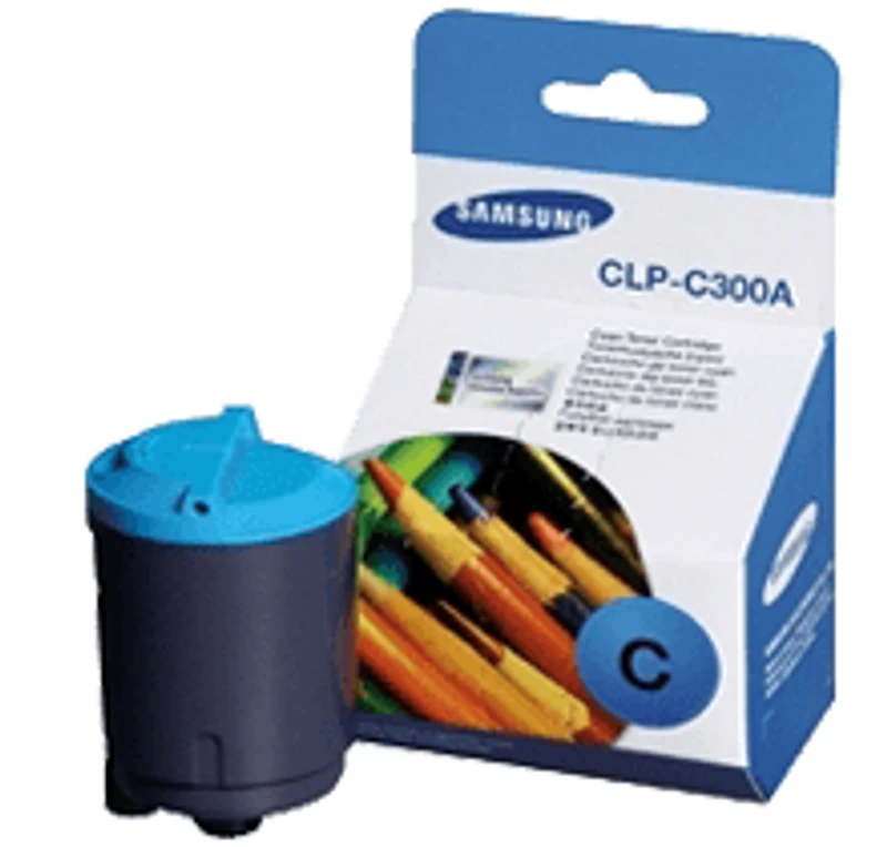 Samsung CLP-C300A Laser Toner Cartridge Cyan